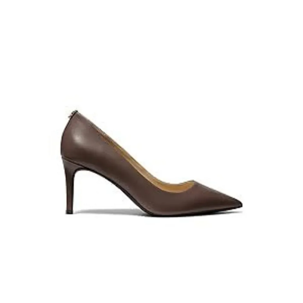 NWT Michael Kors Alina Pump - Mocha 8 - Picture 1 of 3